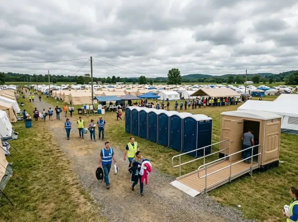 disaster-relief-camp-restrooms-010 — frequently asked questions, Dumpster & Portable Bathrooms Rental in Kahoka, MO